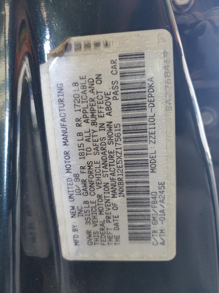 1999 TOYOTA COROLLA