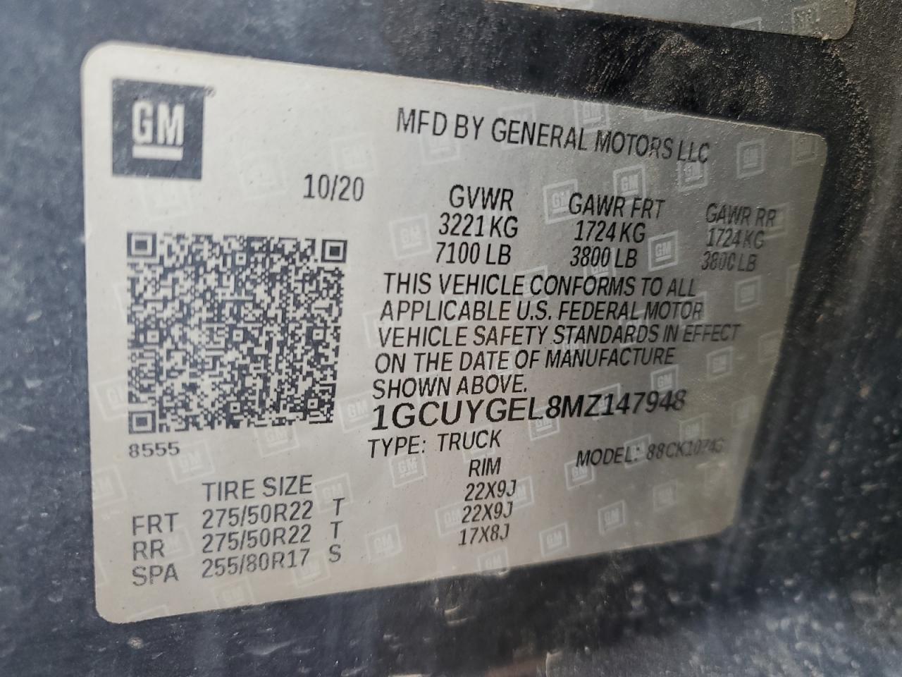 2021 CHEVROLET Silverado