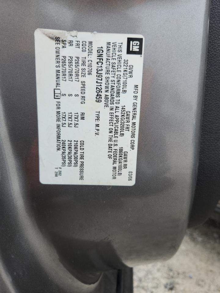 2007 CHEVROLET Tahoe