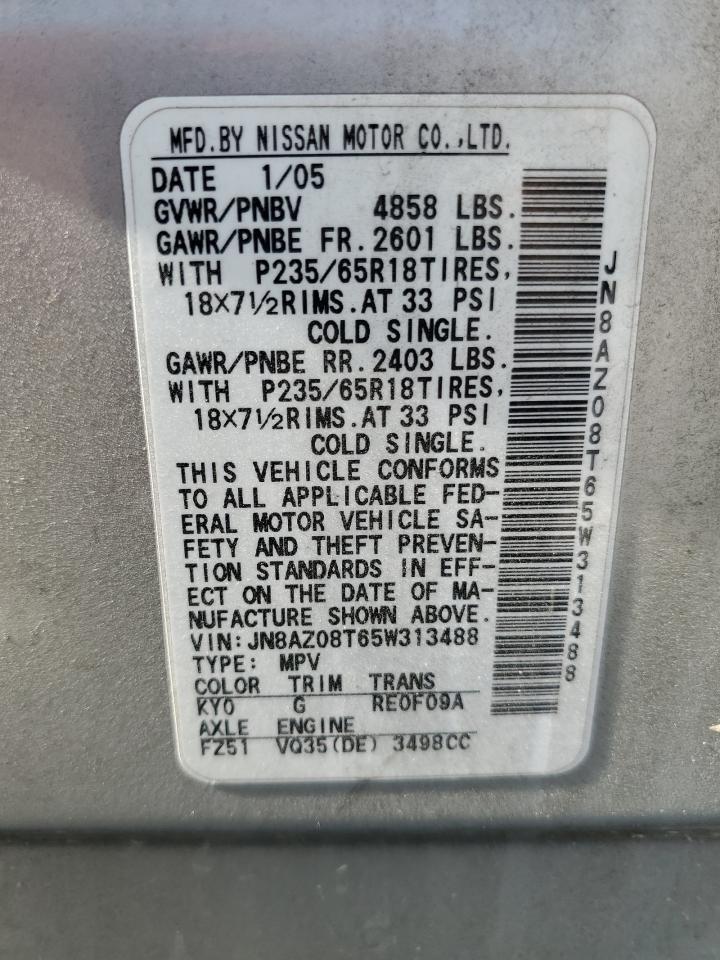 2005 NISSAN MURANO