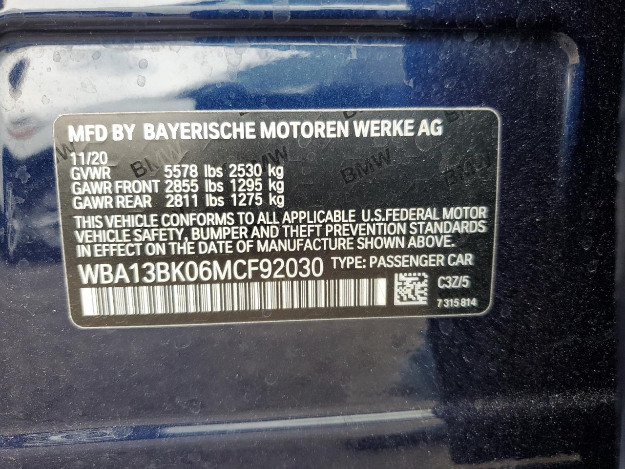 2021 BMW M550i xDrive