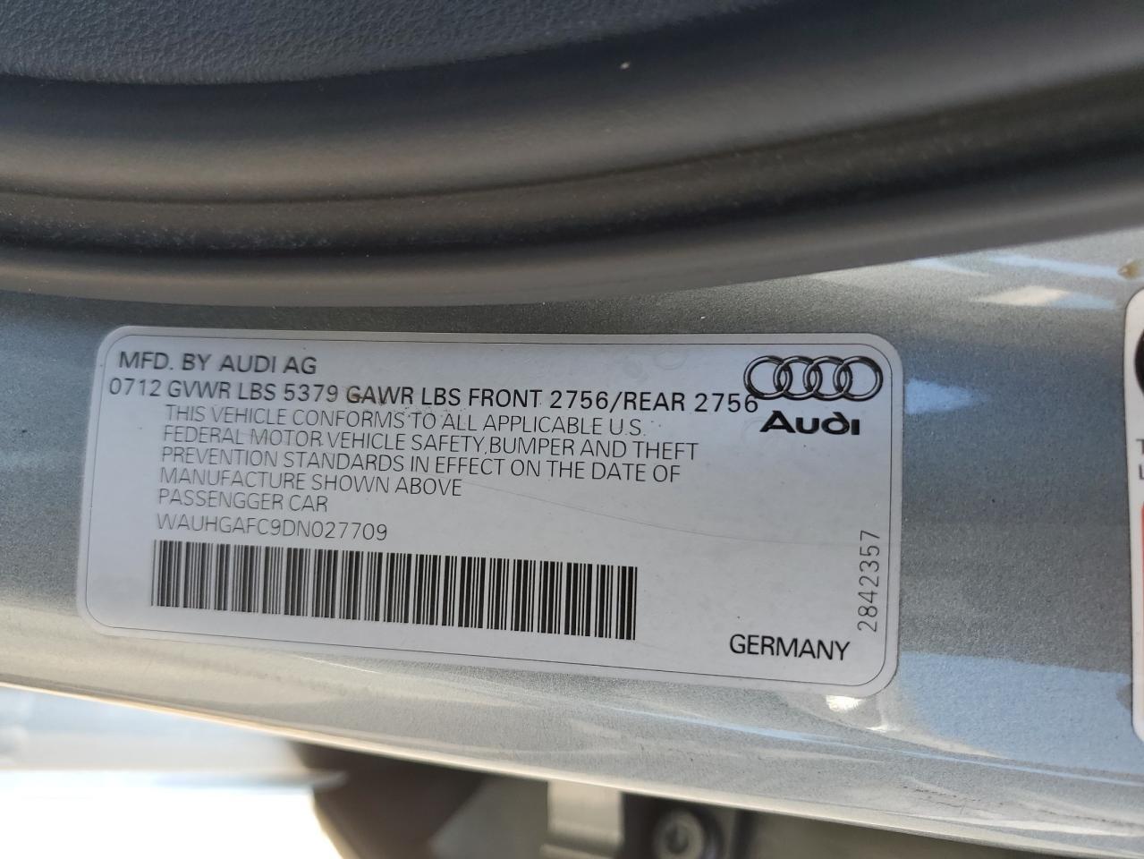 2013 AUDI A6