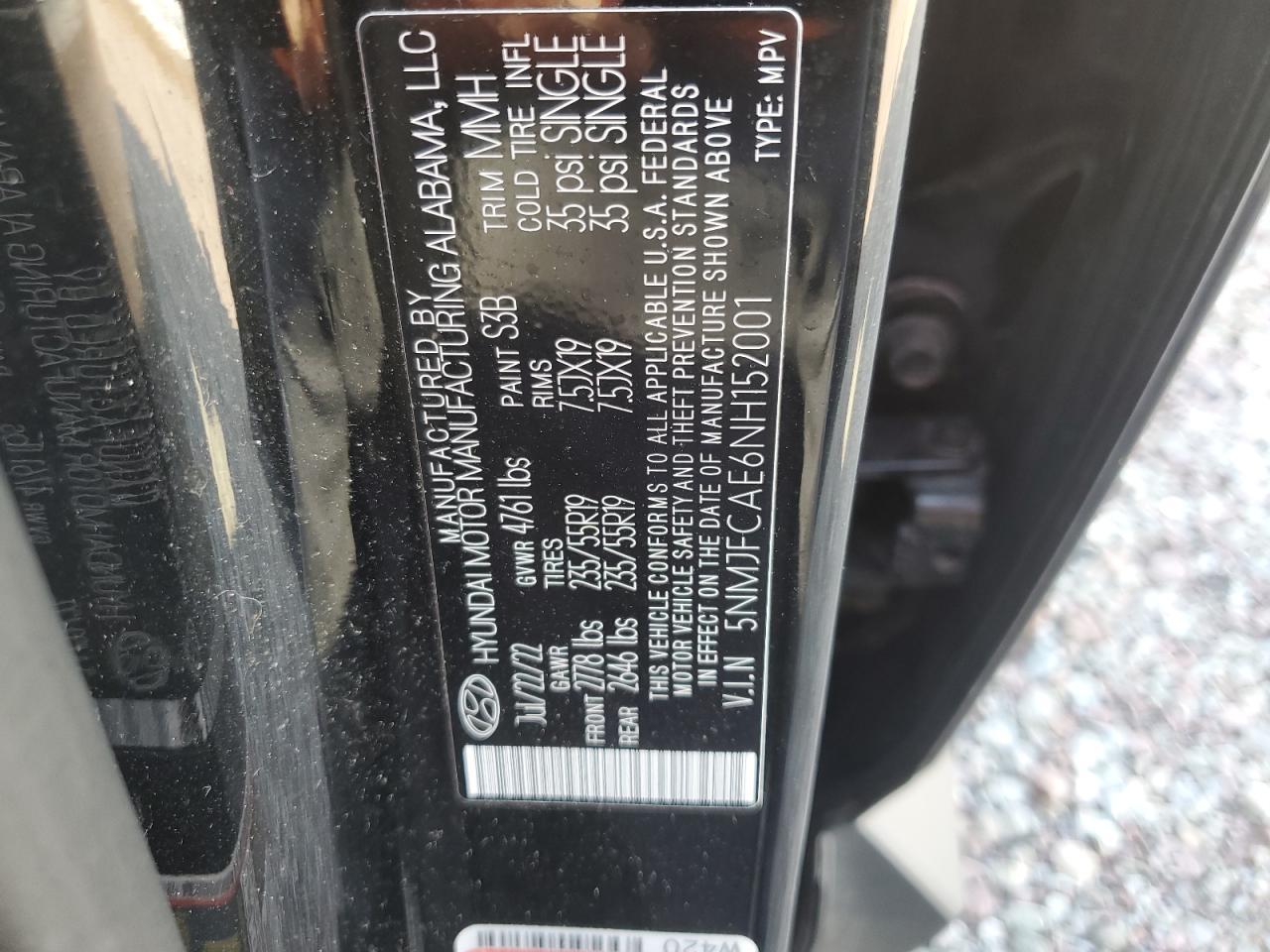 2022 HYUNDAI TUCSON