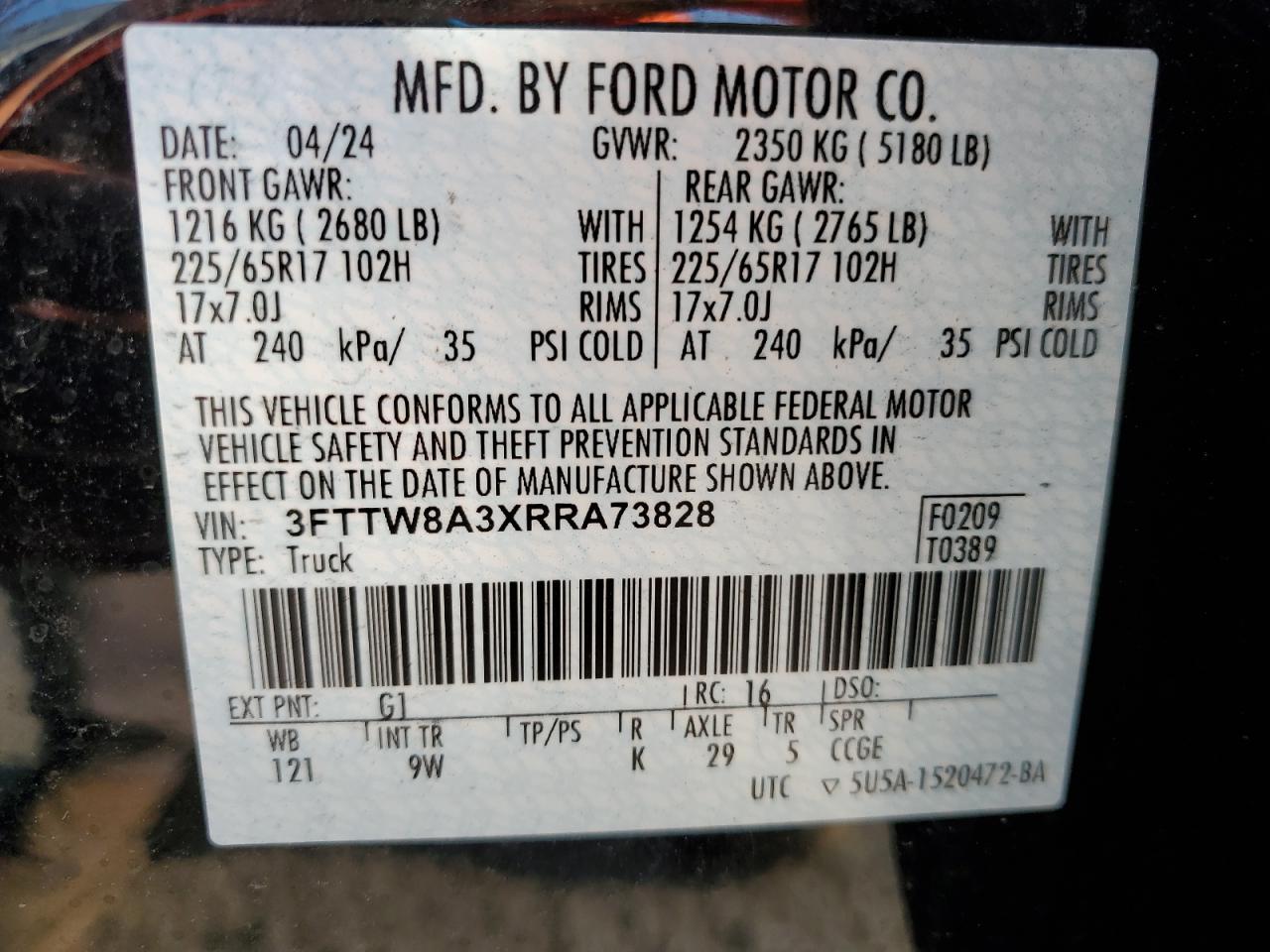2024 FORD Maverick
