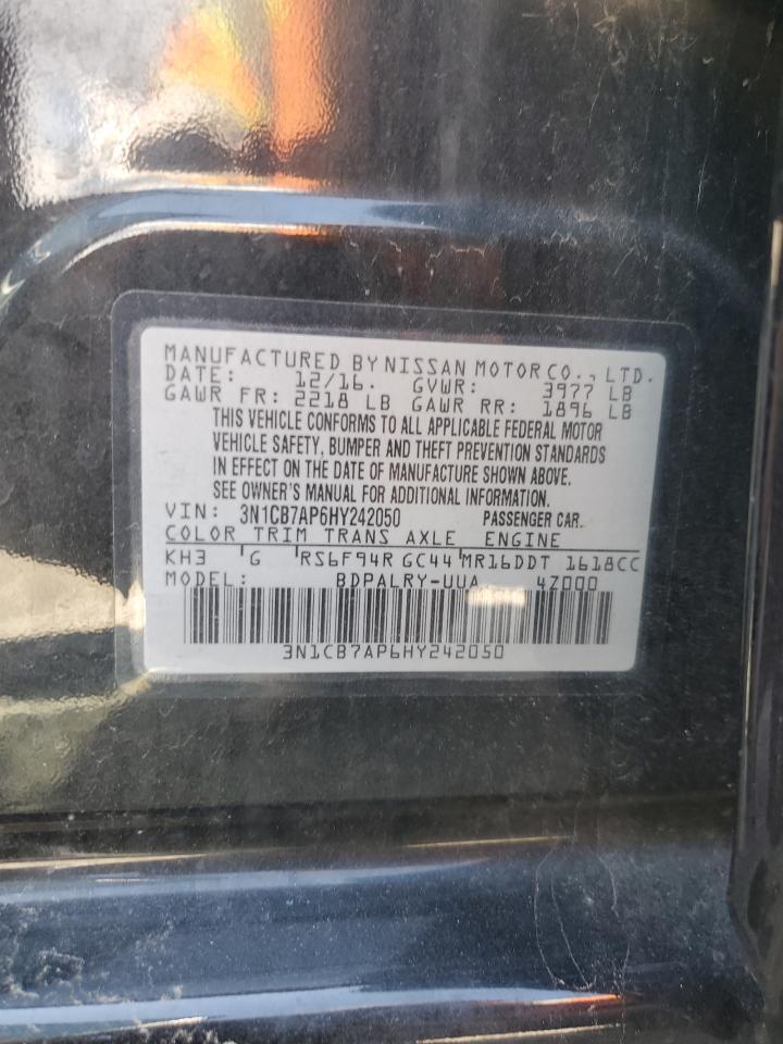 2017 NISSAN SENTRA