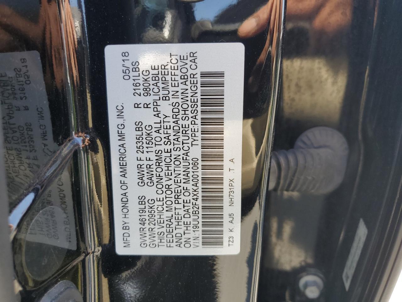 2019 ACURA TLX
