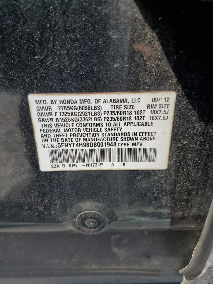 2013 HONDA PILOT