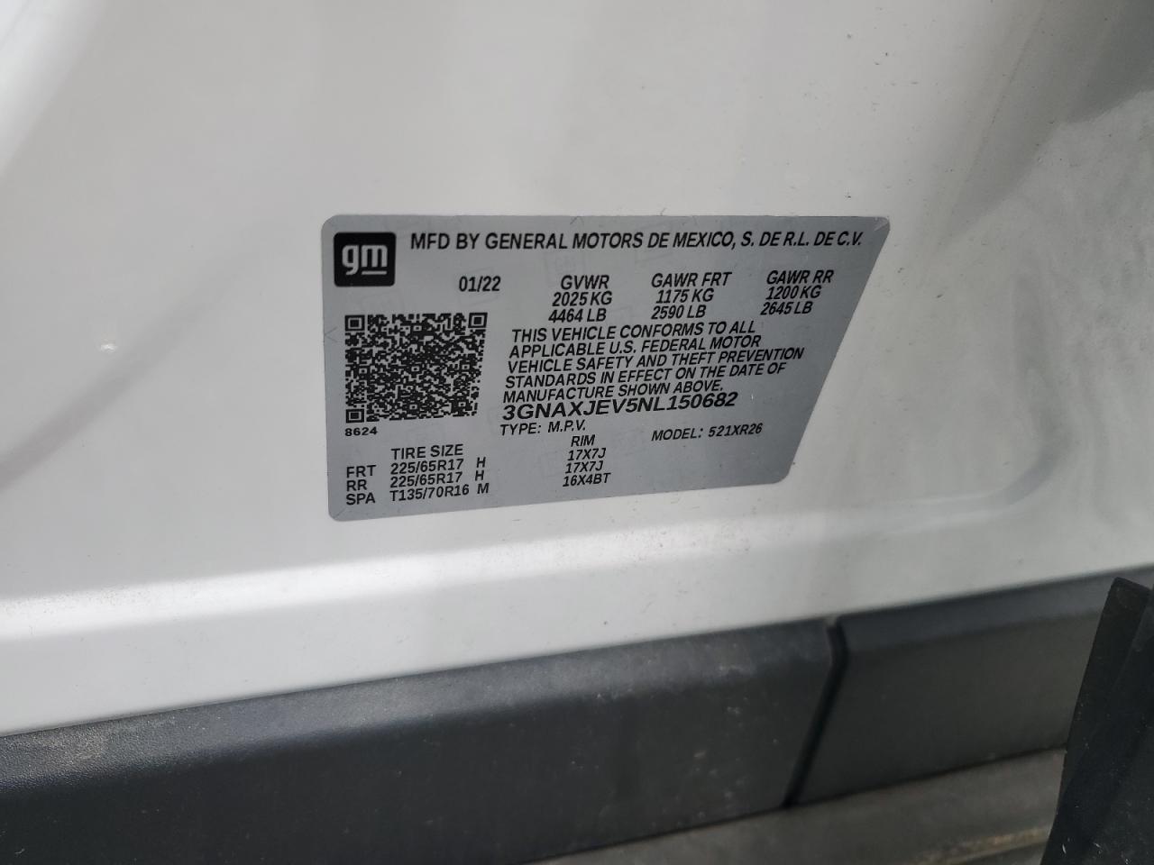 2022 CHEVROLET EQUINOX