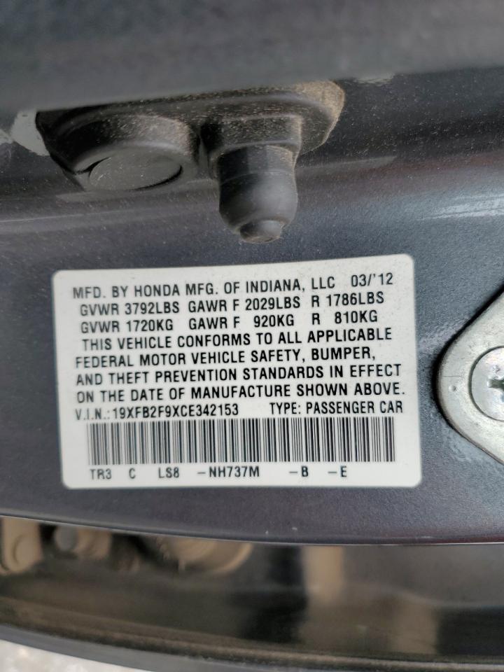 2012 HONDA CIVIC