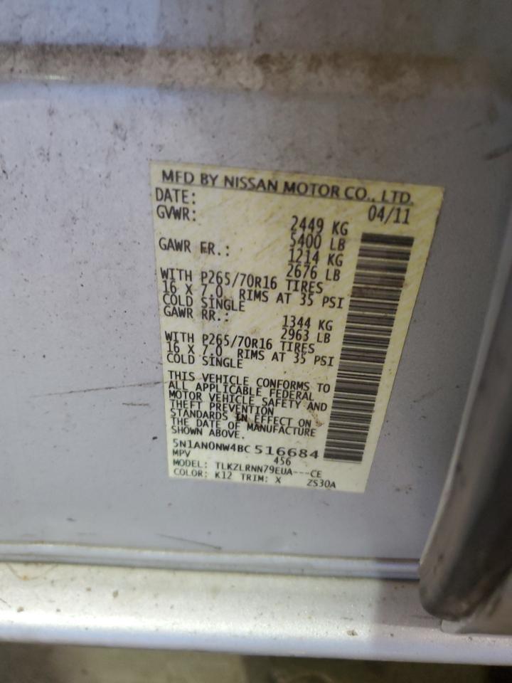 2011 NISSAN Xterra