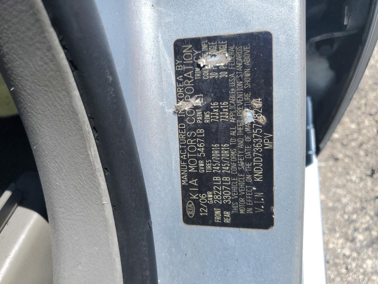 2007 KIA SORENTO