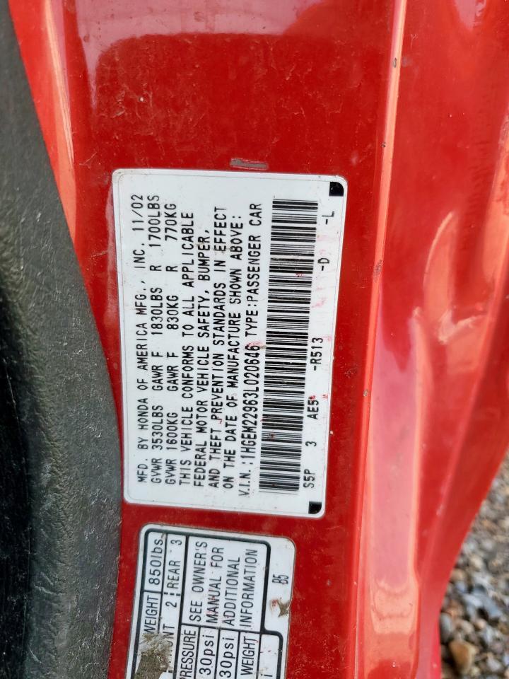 2003 HONDA CIVIC