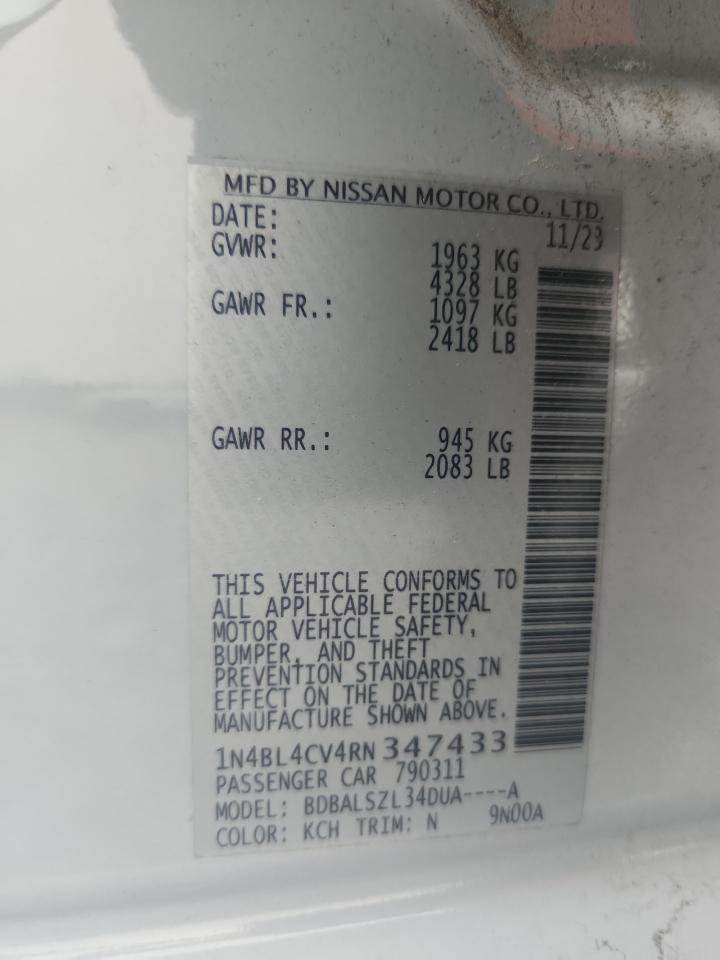 2024 NISSAN ALTIMA