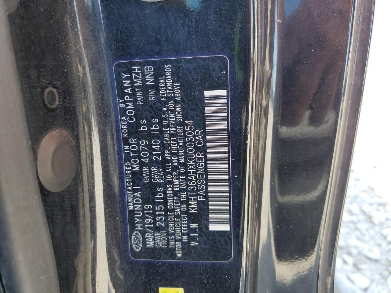 2019 HYUNDAI VELOSTER