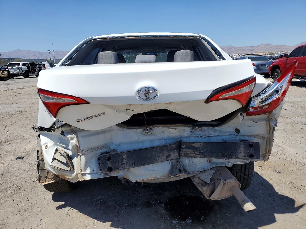 2016 TOYOTA COROLLA