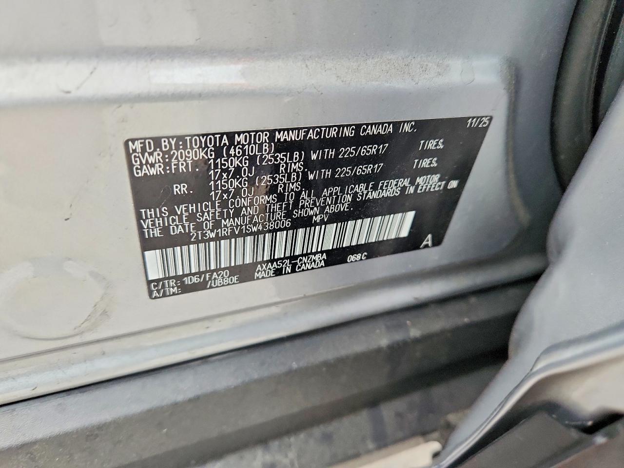 2025 TOYOTA RAV4