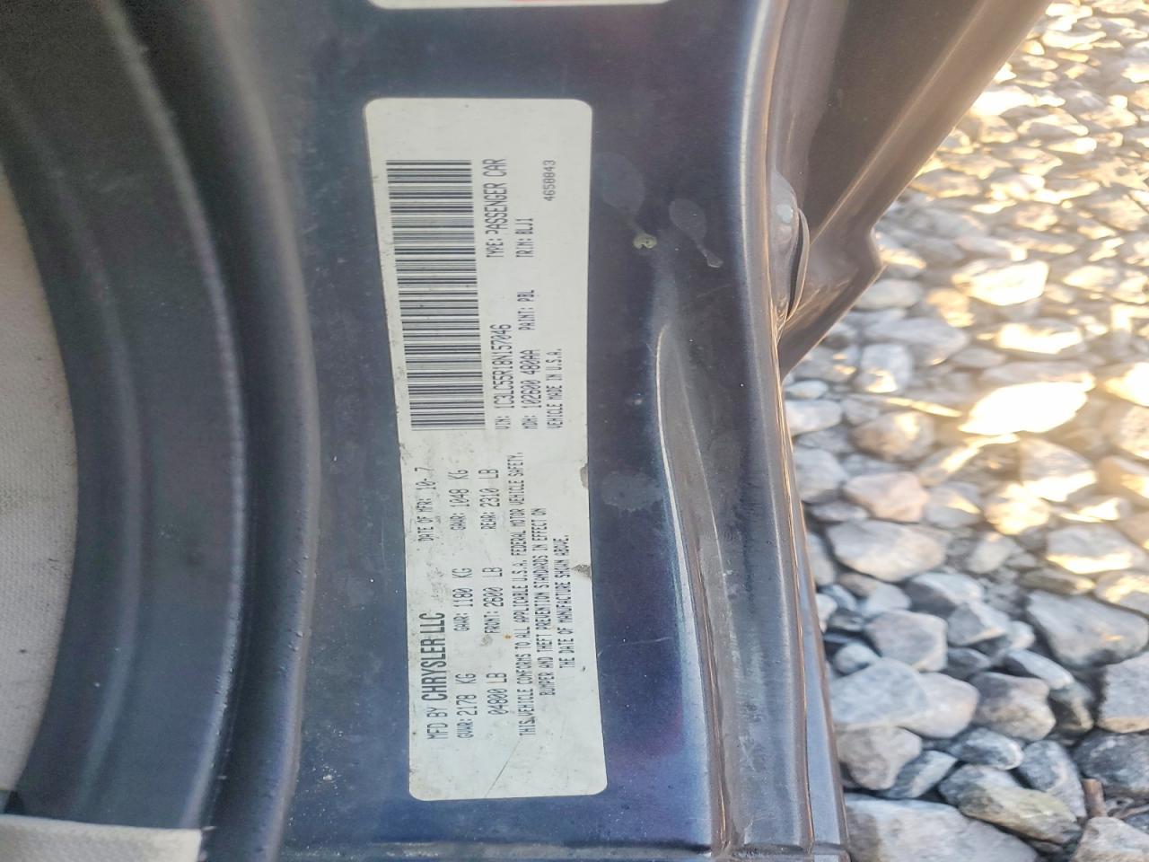 2008 CHRYSLER Sebring