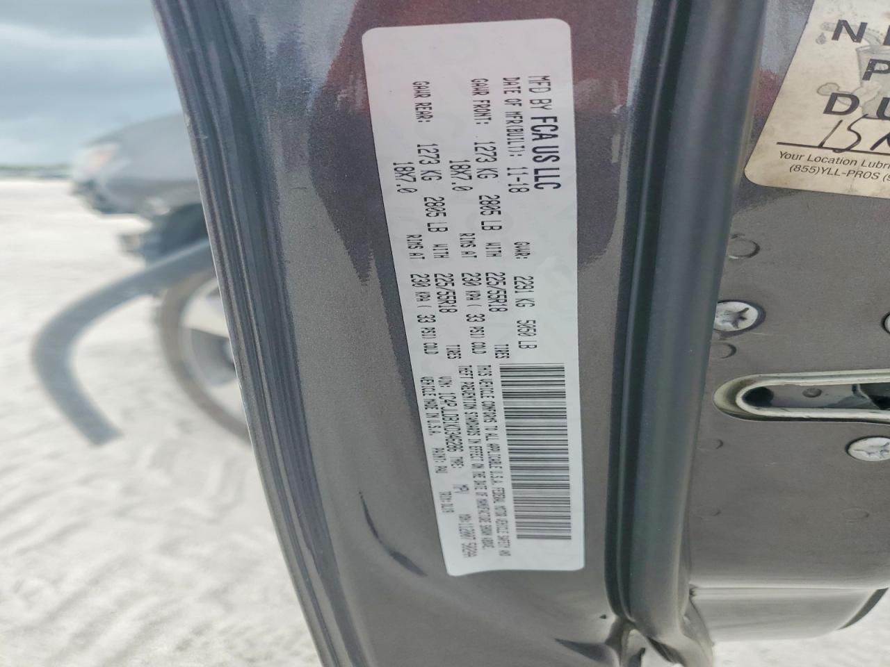 2019 JEEP CHEROKEE