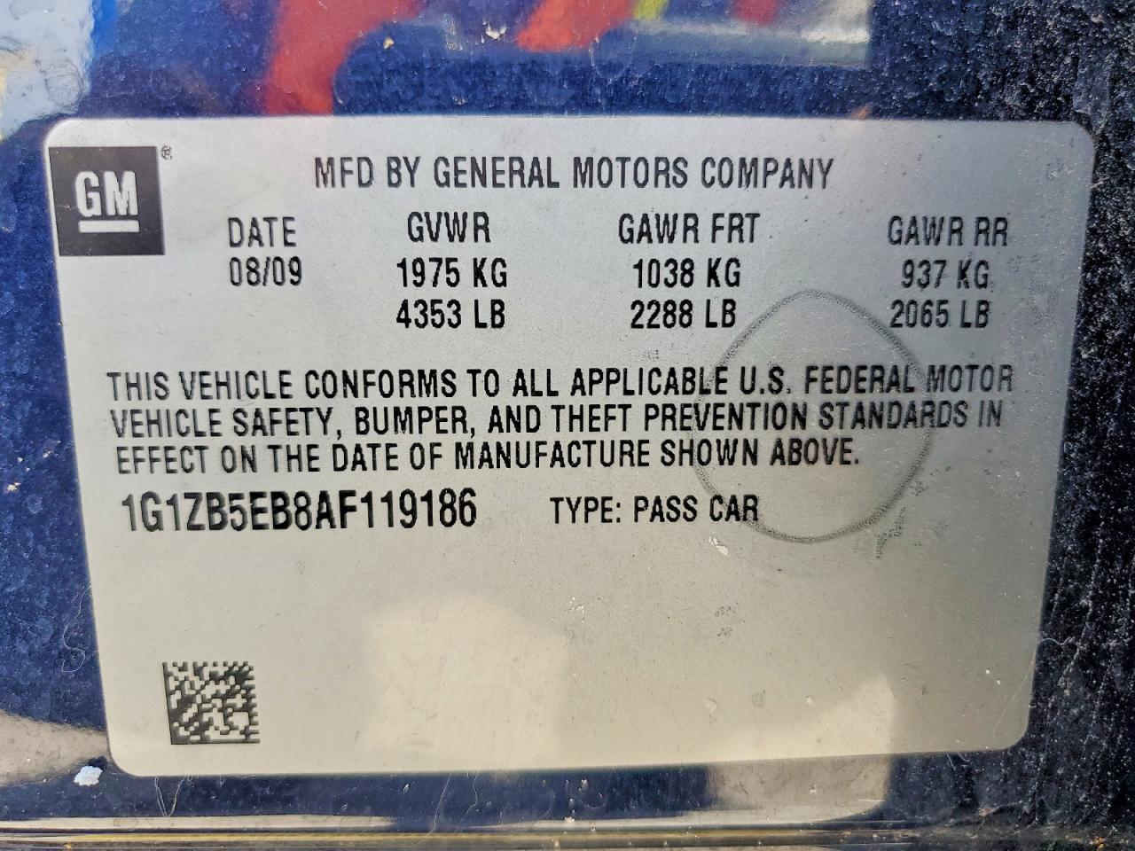 2010 CHEVROLET MALIBU