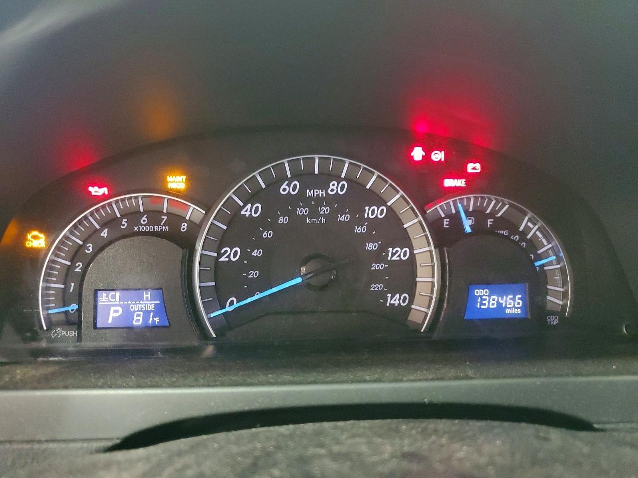 2012 TOYOTA CAMRY