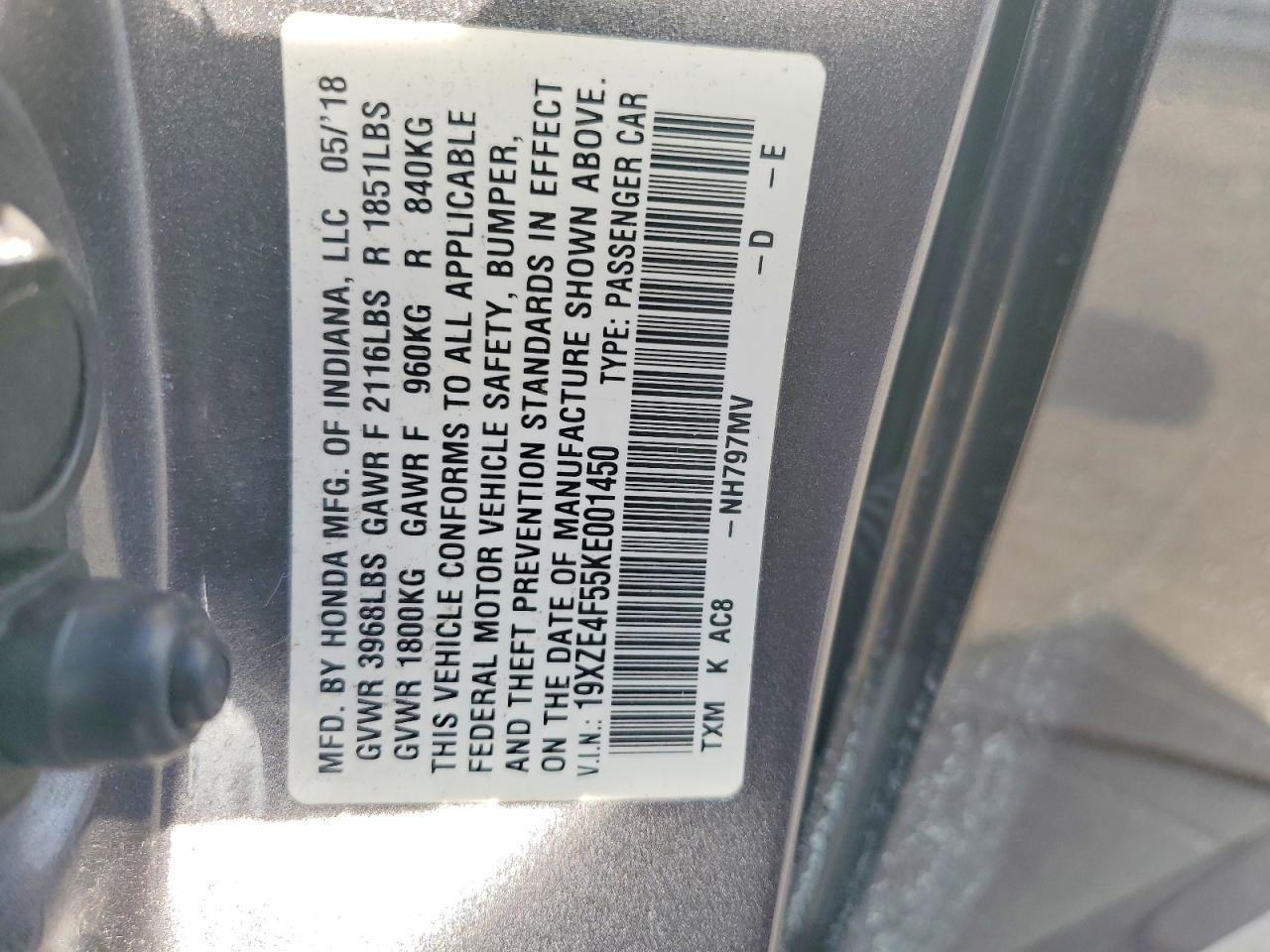 2019 HONDA Insight