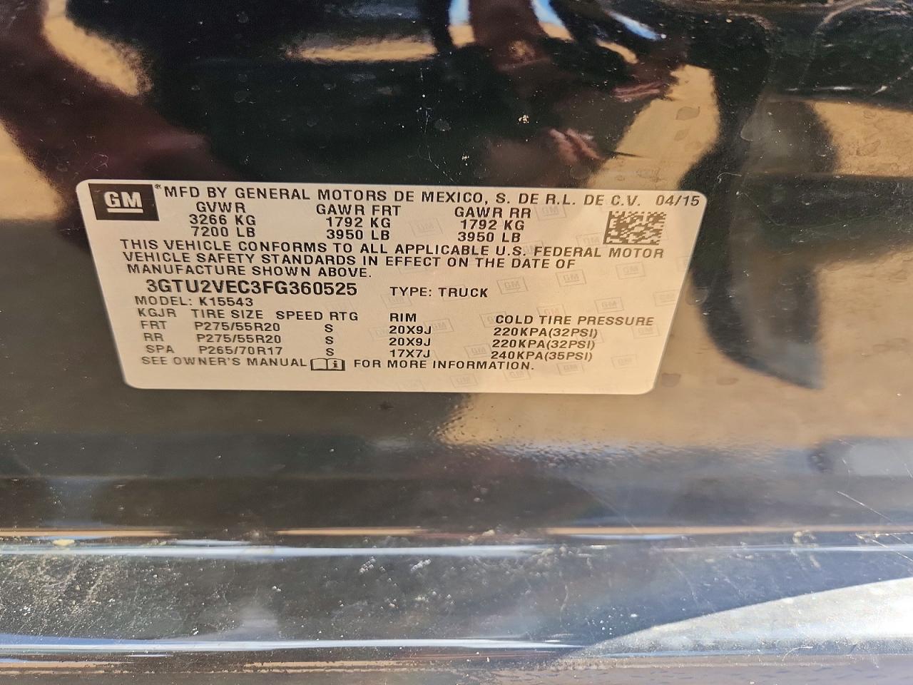 2015 GMC Sierra