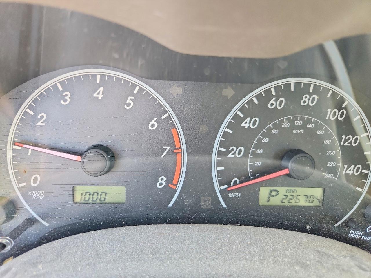 2009 TOYOTA COROLLA