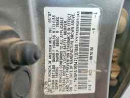 2007 HONDA CIVIC