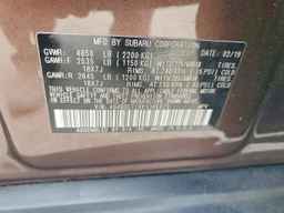 2019 SUBARU Outback