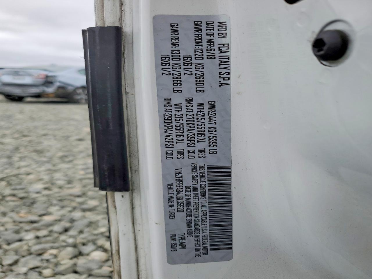 2018 RAM ProMaster City