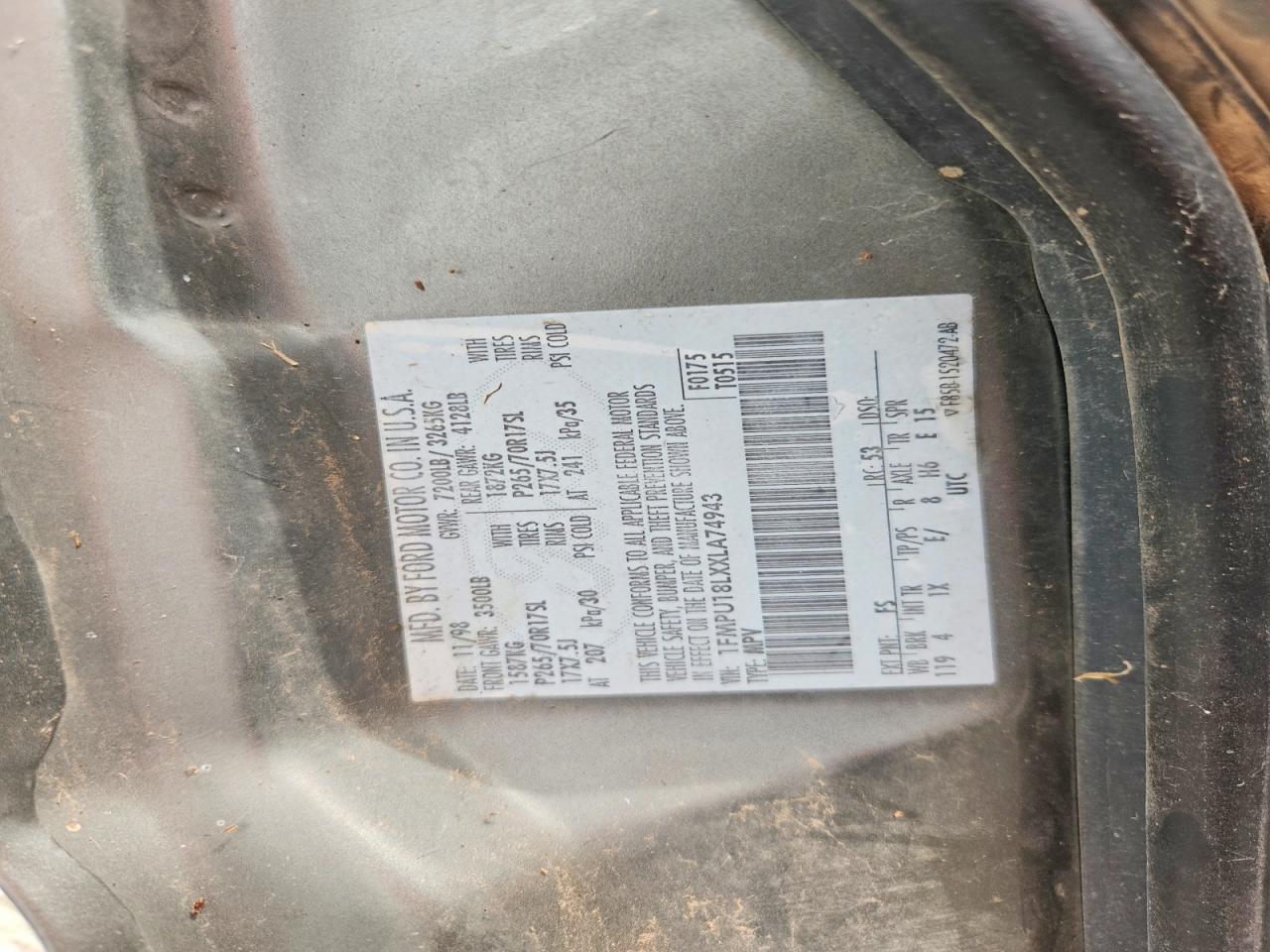 1999 FORD Expedition