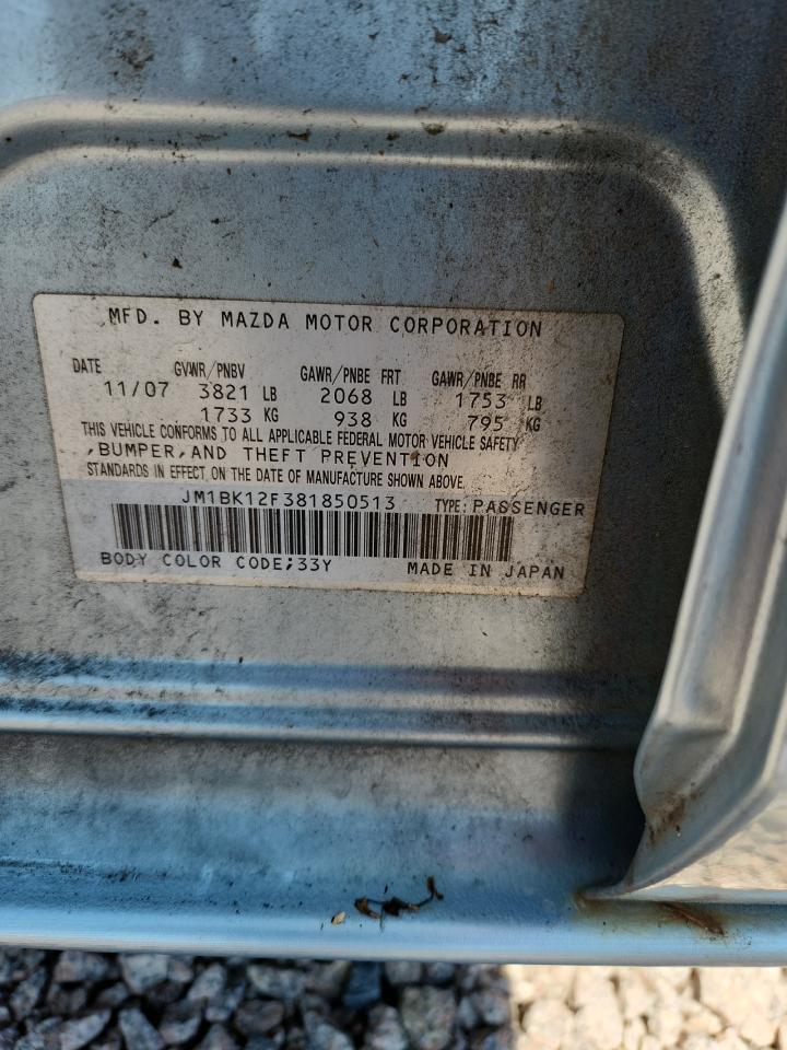 2008 MAZDA 3