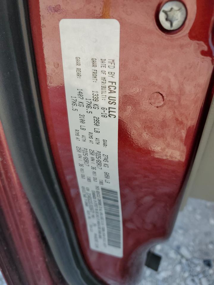 2018 DODGE GRAND CARAVAN