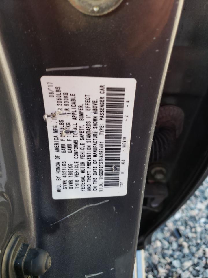 2017 HONDA ACCORD