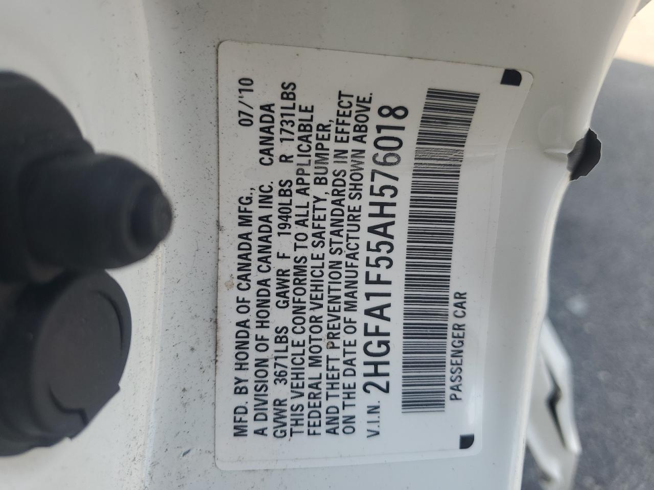 2010 HONDA CIVIC