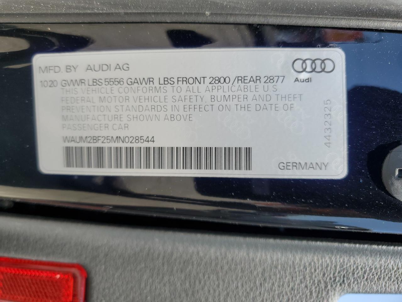 2021 AUDI A6