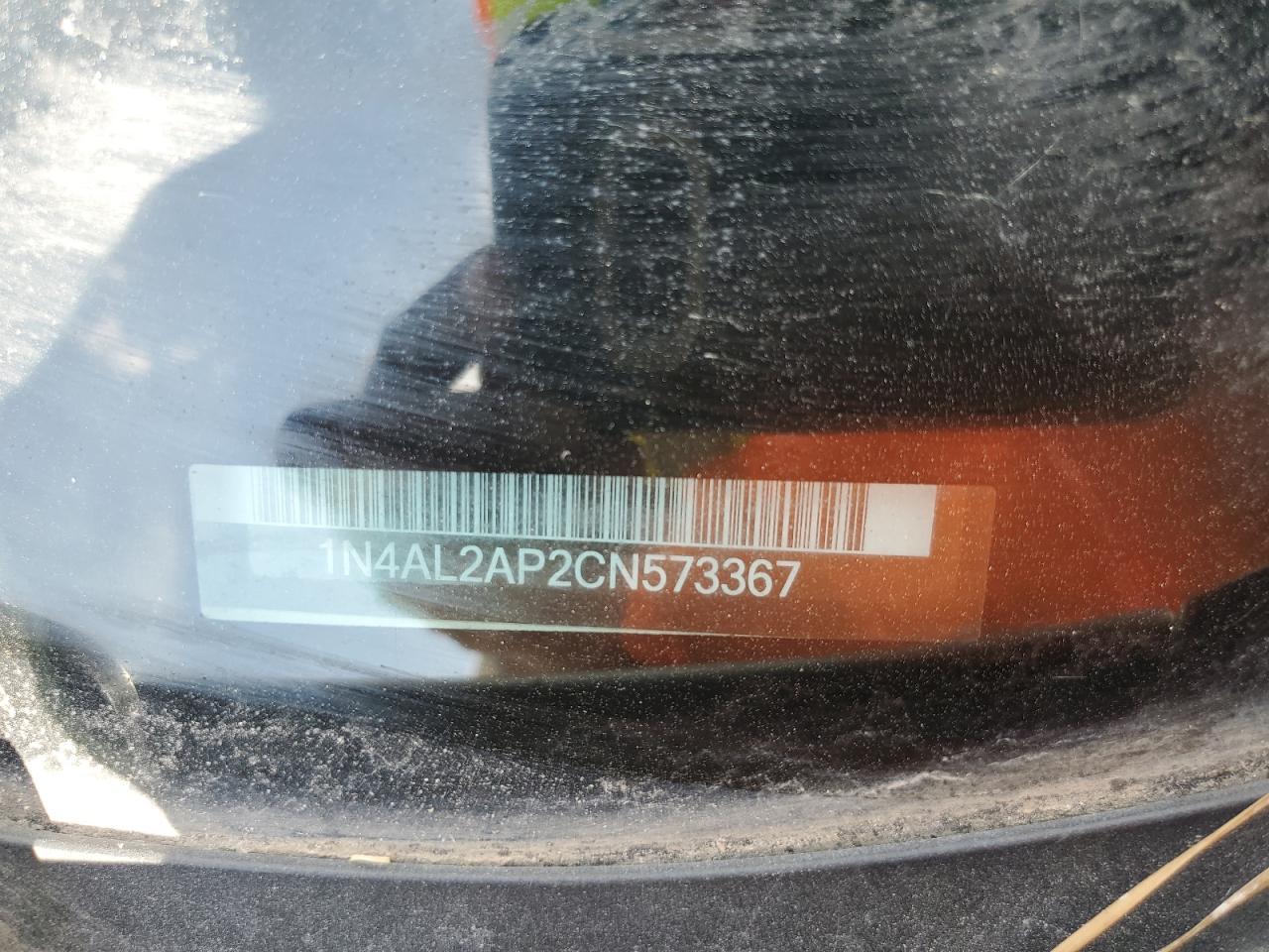 2012 NISSAN ALTIMA