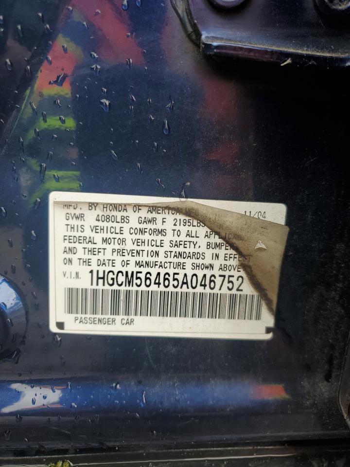 2005 HONDA ACCORD