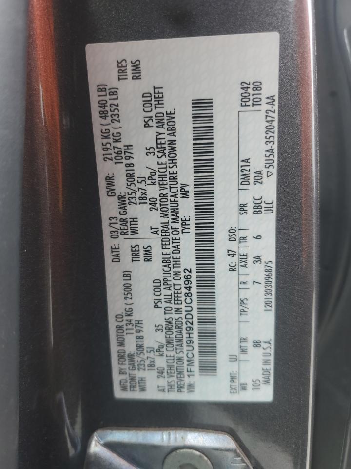 2013 FORD ESCAPE