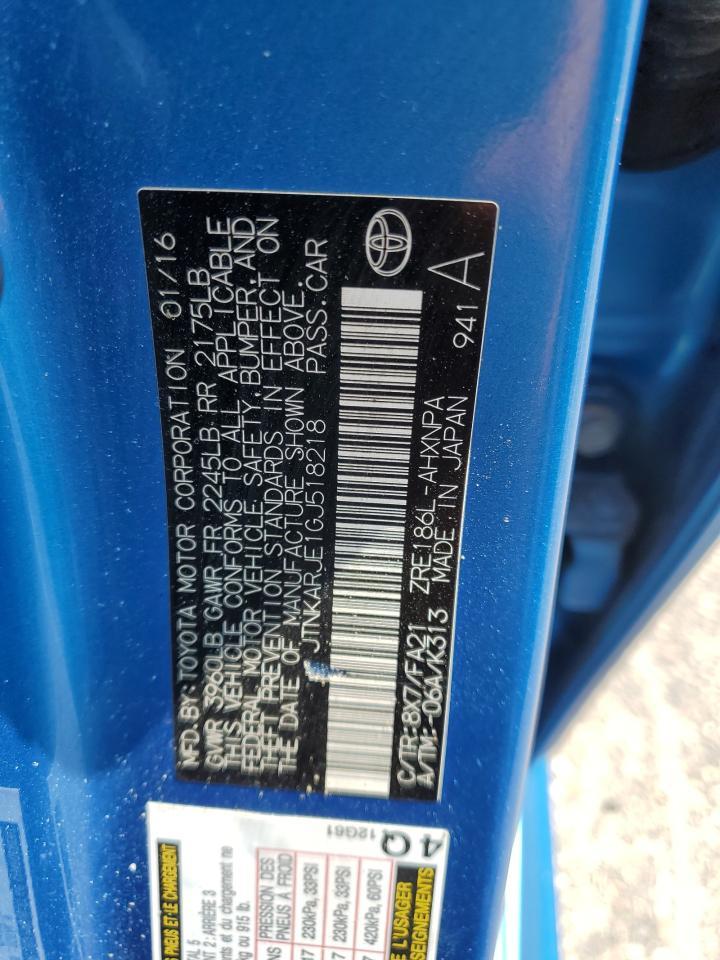 2016 TOYOTA SCION