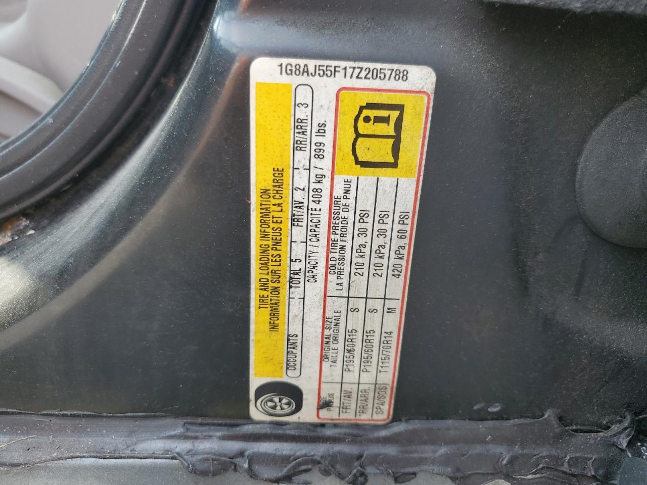 2007 SATURN Ion