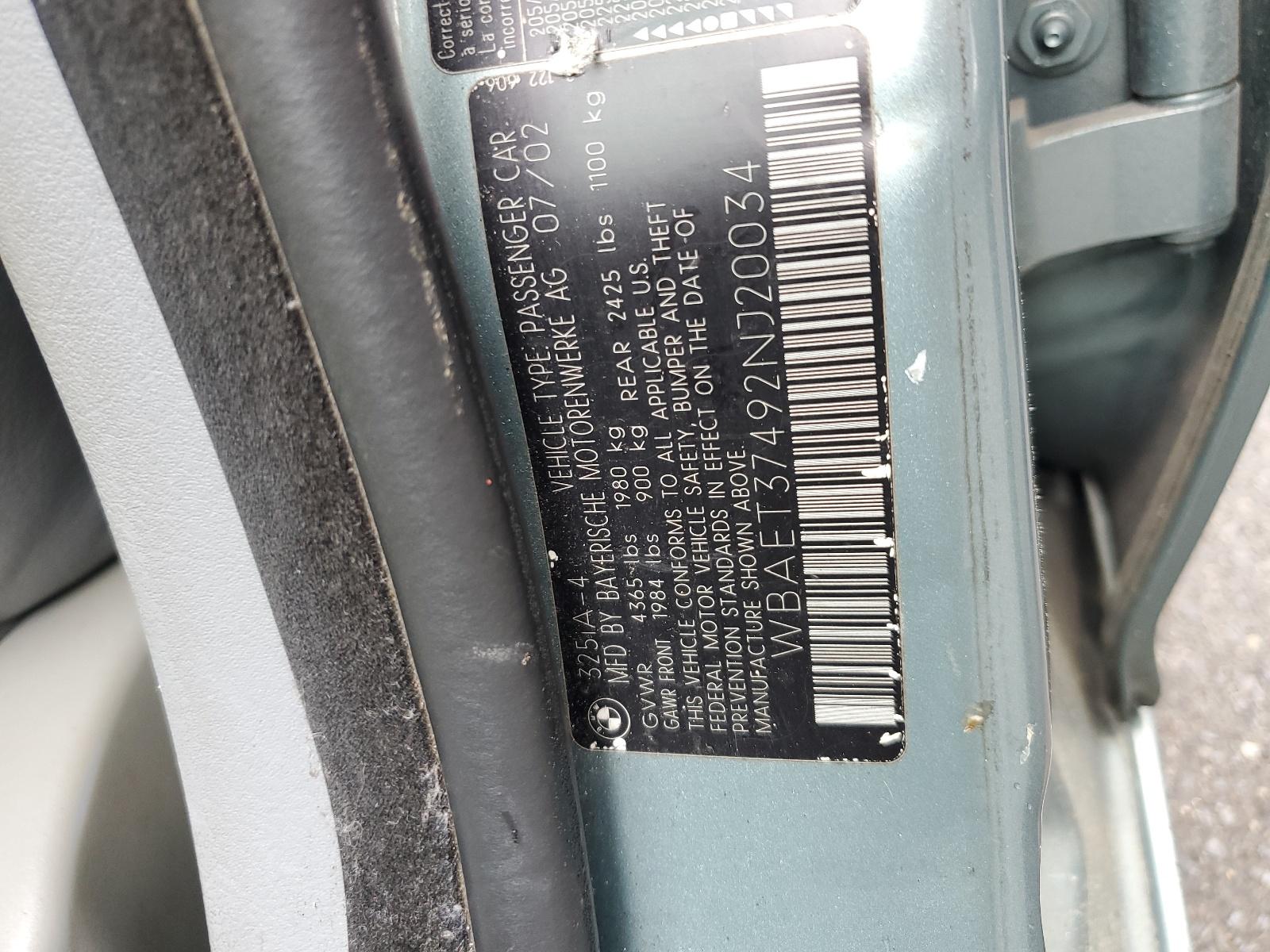 2002 BMW 3 SERIES