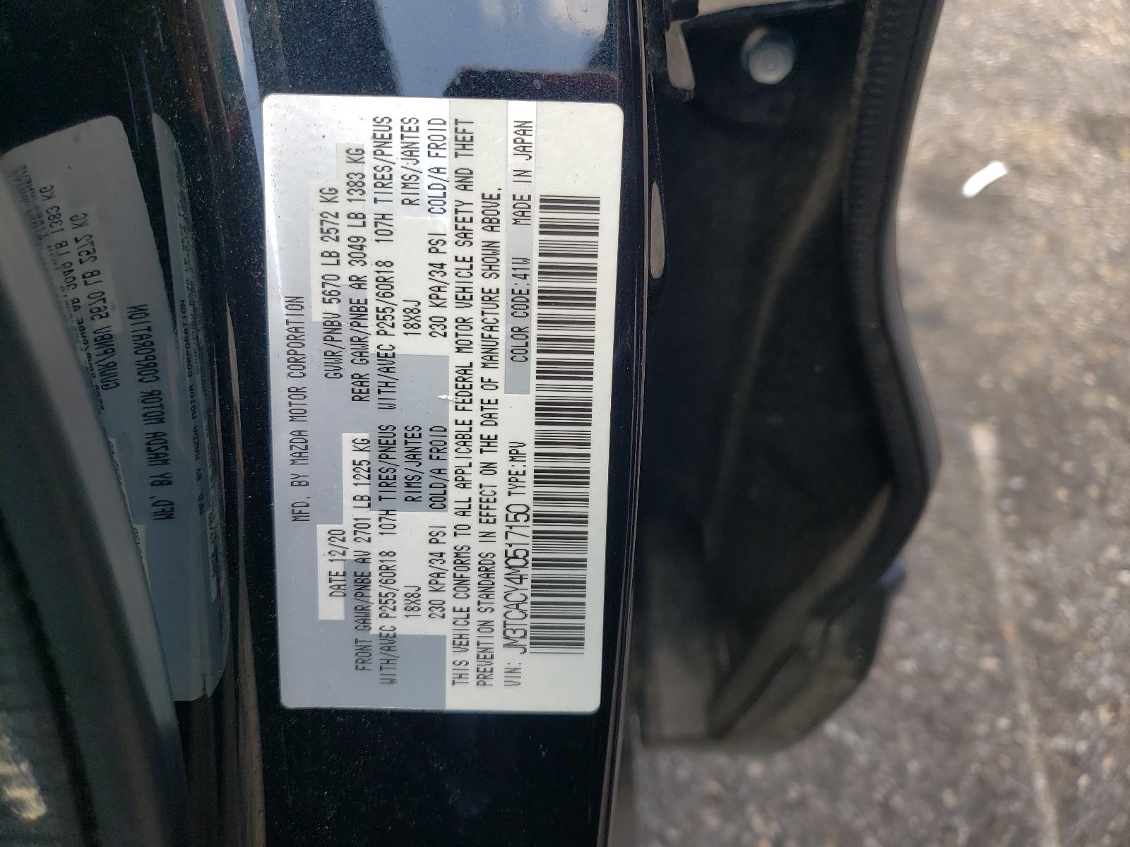 2021 MAZDA CX-9