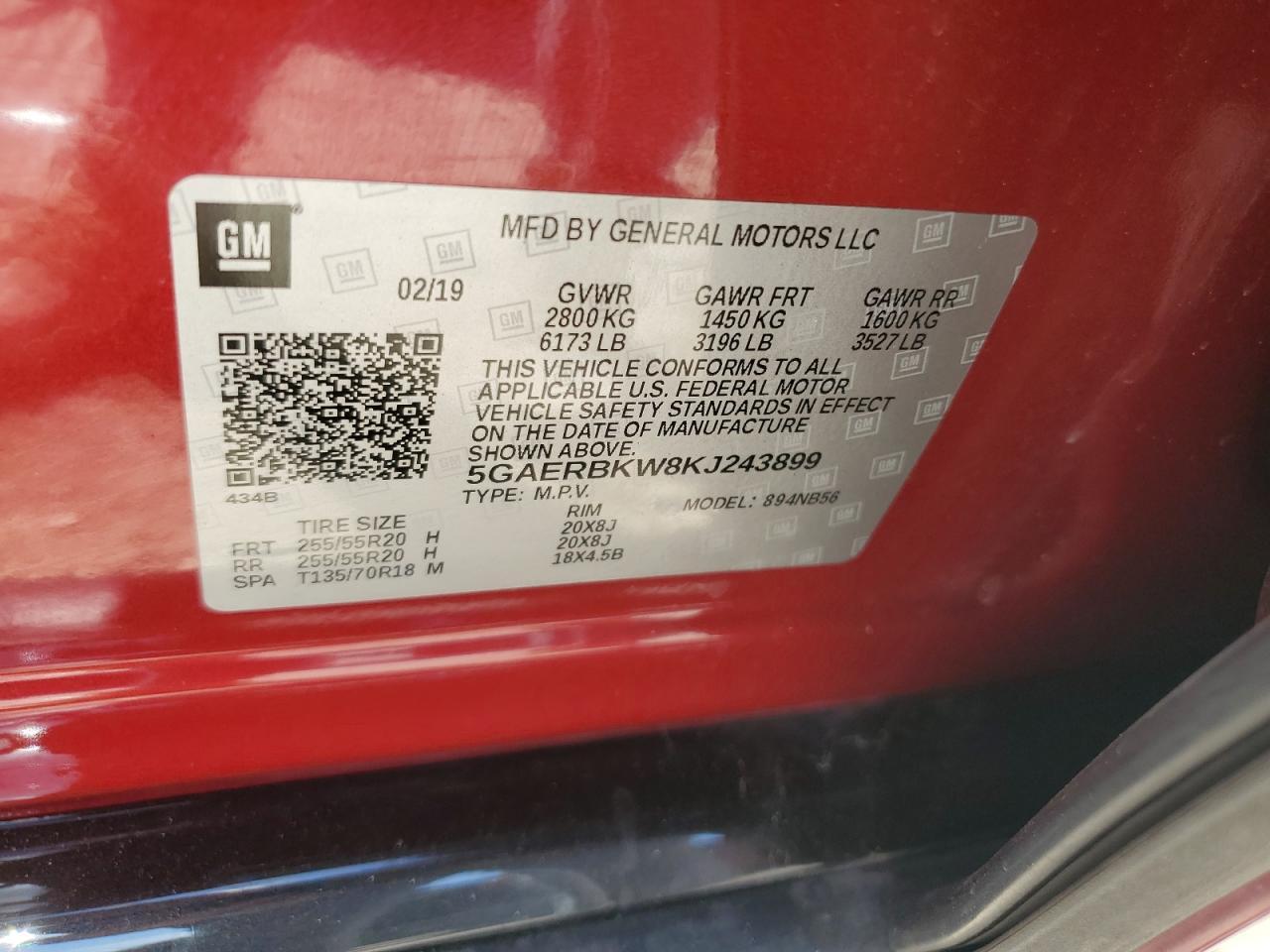 2019 BUICK ENCLAVE