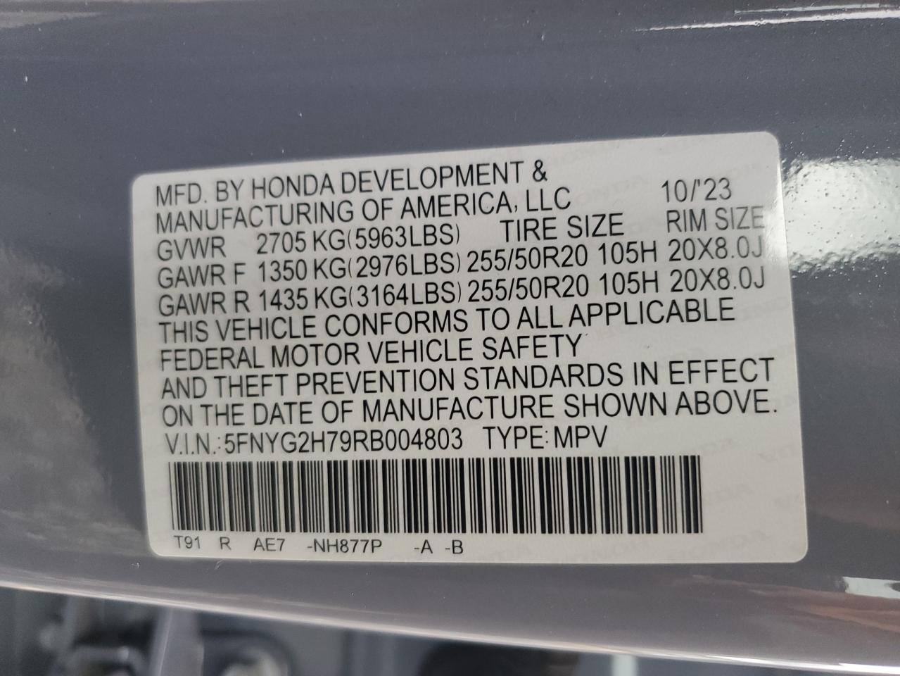 2024 HONDA PILOT