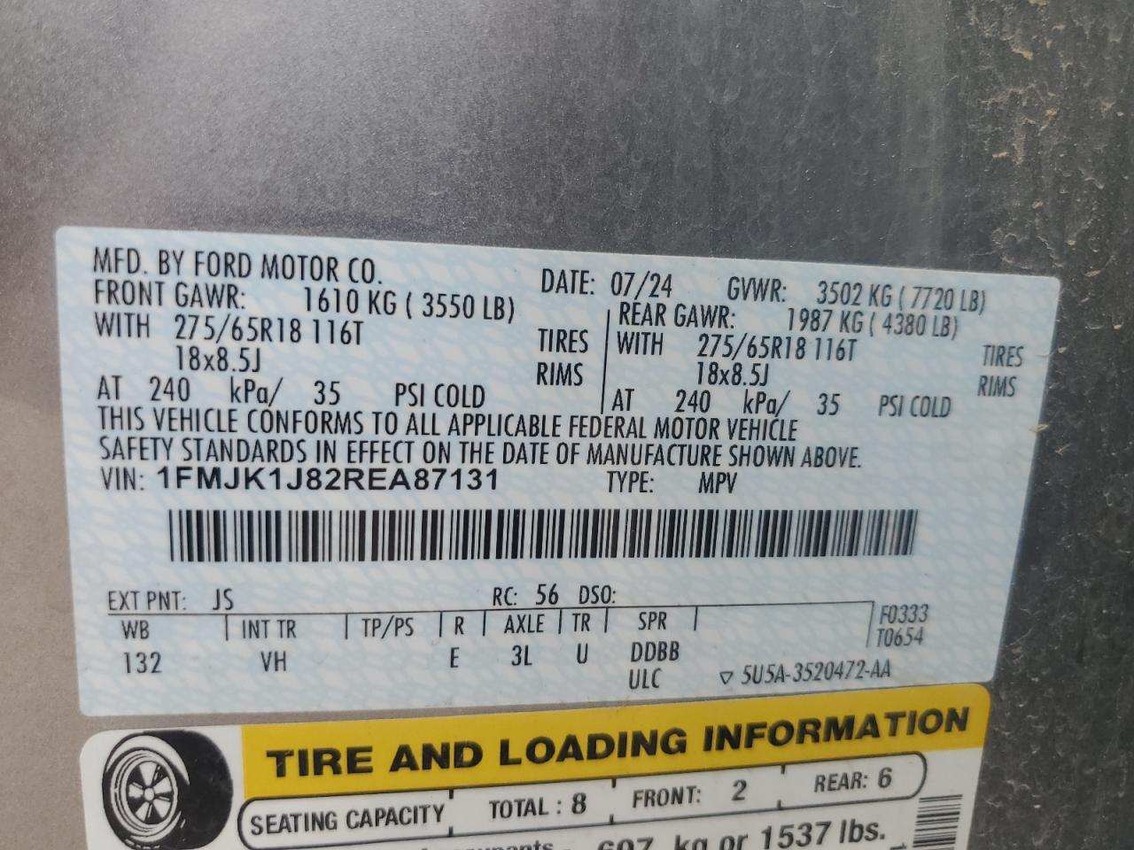 2024 FORD Expedition