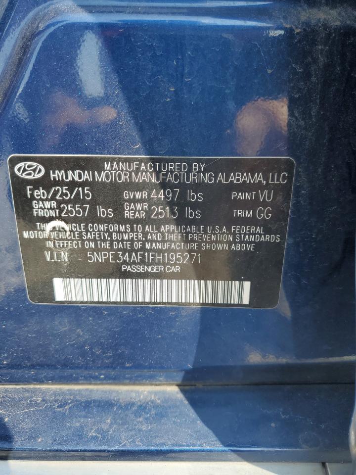 2015 HYUNDAI SONATA