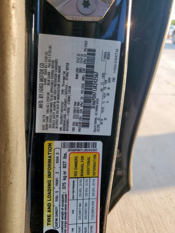 2018 FORD FUSION