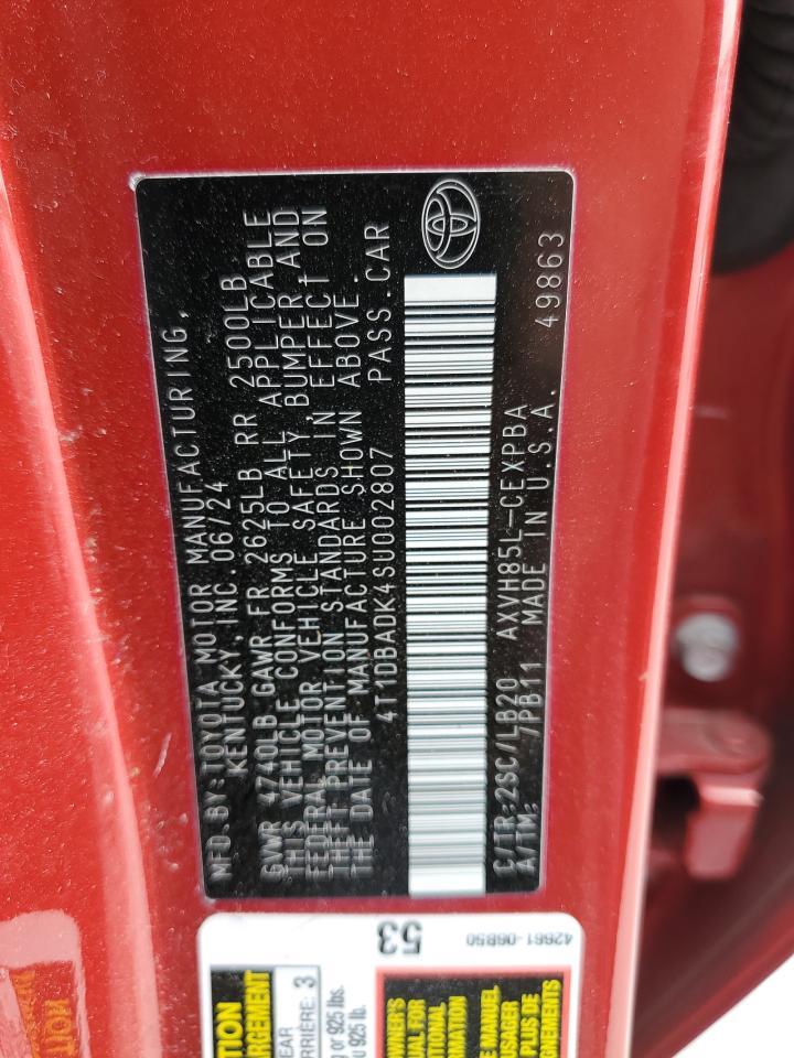 2025 TOYOTA CAMRY