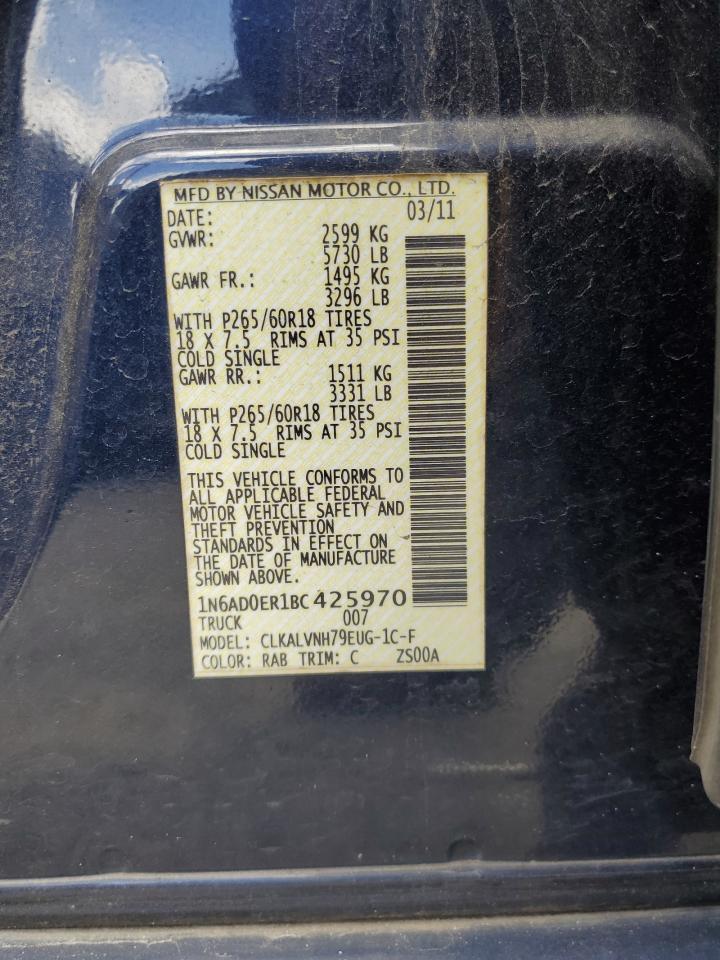2011 NISSAN Frontier